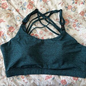 Women's Teal Sports Nursing Bra